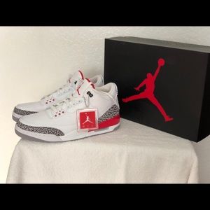 New.Air Jordan III Retro Men’s Size 12